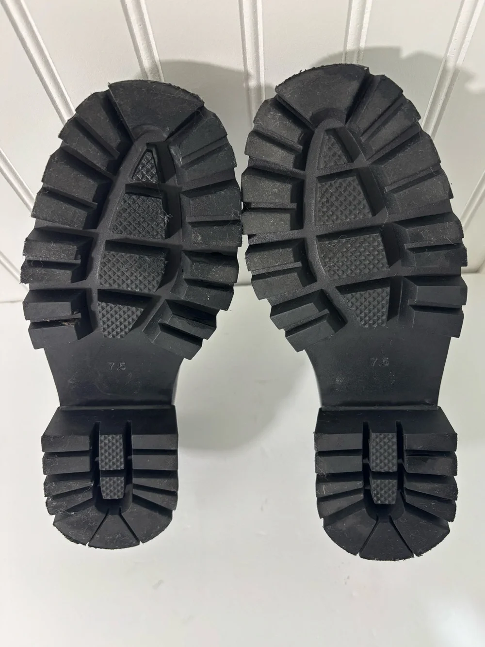 Seychelles Black Chunky Platform Mary Jane Loafers